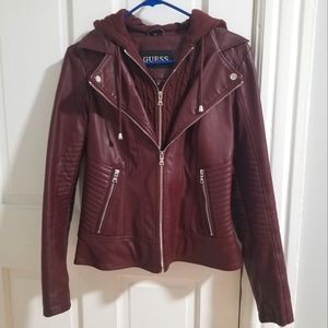 Guess Faux Leather Jacket